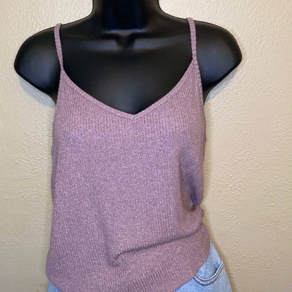 Purple tank